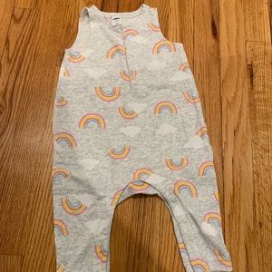 Of Navy 6-12 month rainbow jumper